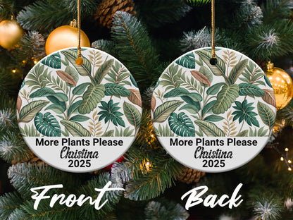 More Plants Please 2025 Christmas Ornament product