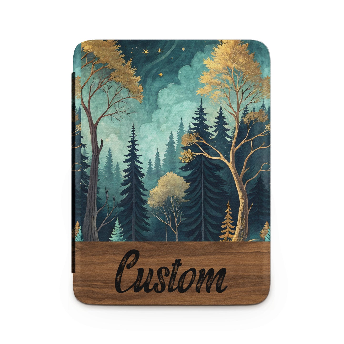 Forest Night Custom Tablet Sleeve for Tech Enthusiasts