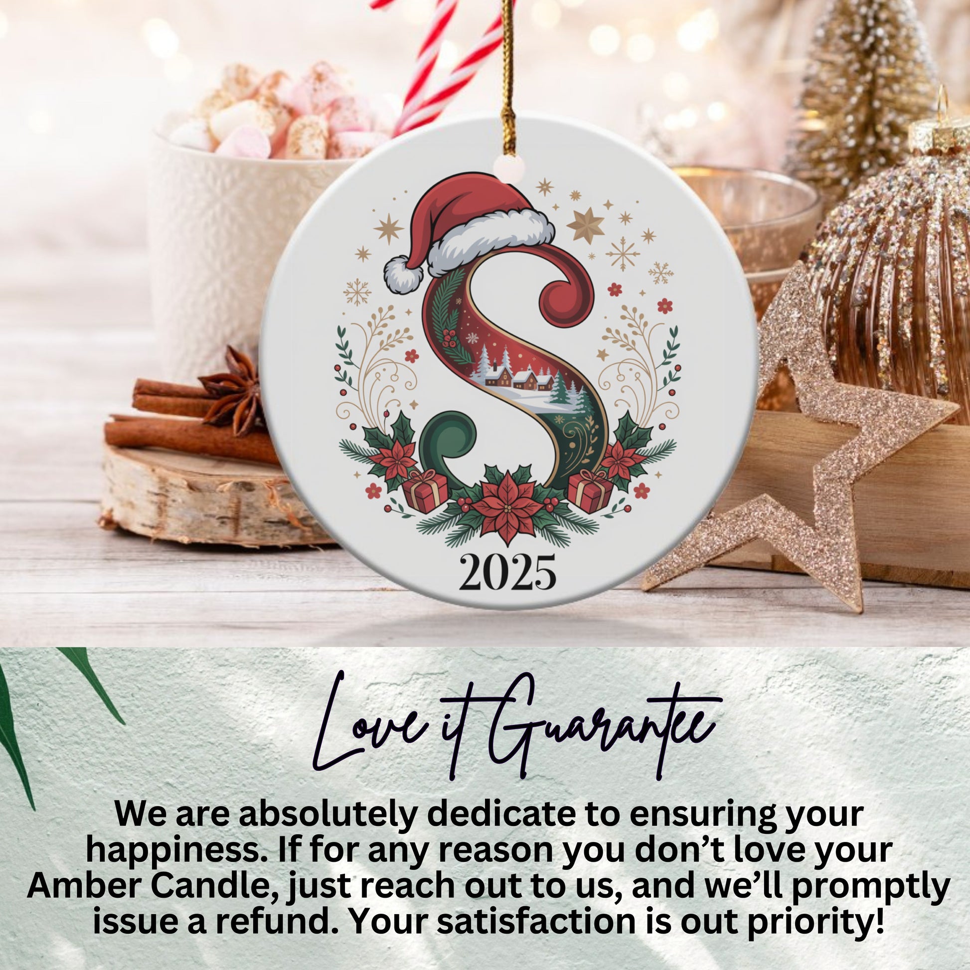 Personalized Christmas 2025 Ornaments product type