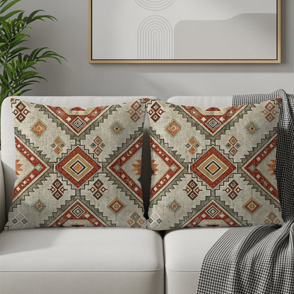 Geometric Southwestern Pattern Decorative Cushion Cover