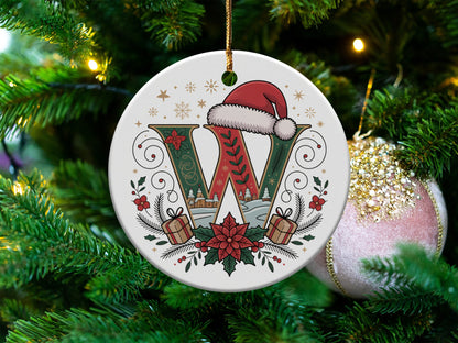 Festive Personalized Christmas Ornament W Product type