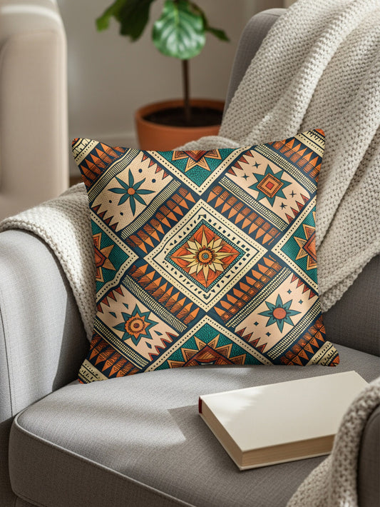 Geometric Pattern Decorative Throw Pillow Home Decor