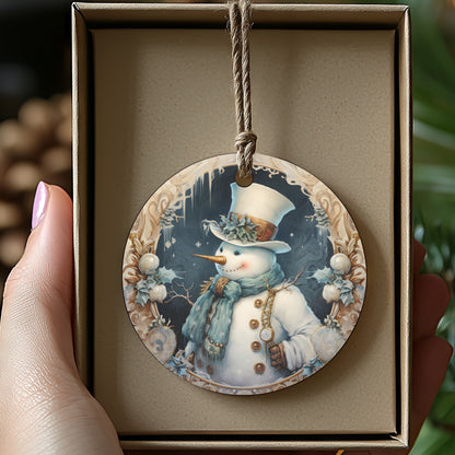 Charming Snowman Winter Decor Hanging Ornament product