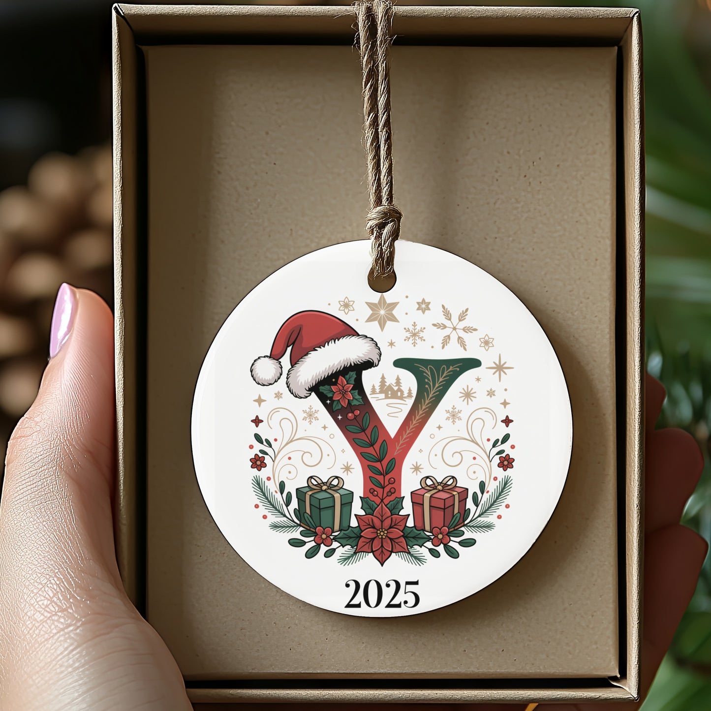 Personalized 2025 Christmas Ornament Holiday product