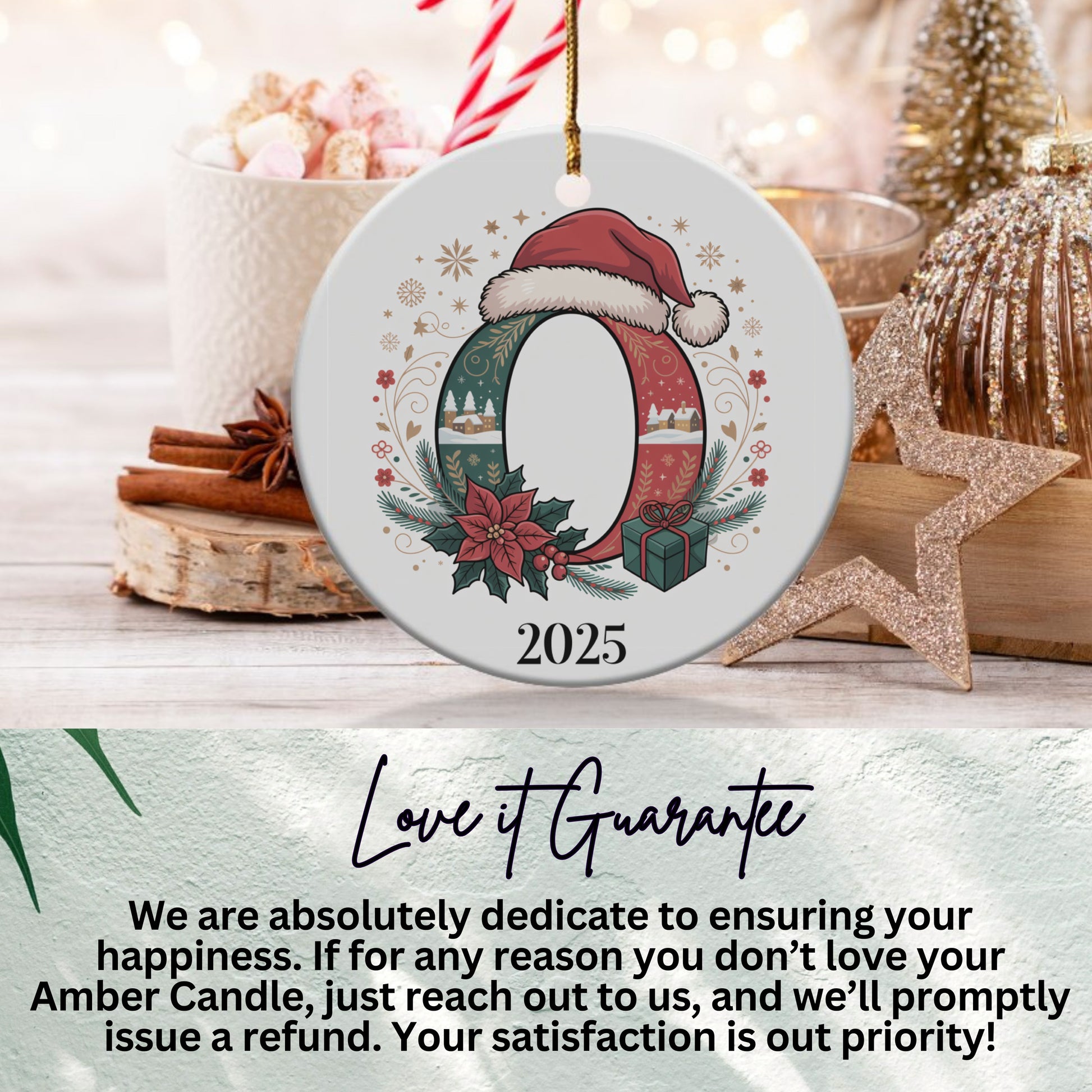 Festive 2025 Holiday Christmas Tree Ornament product