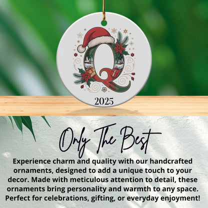 Festive 2025 Holiday Ornament with Personal Touch product