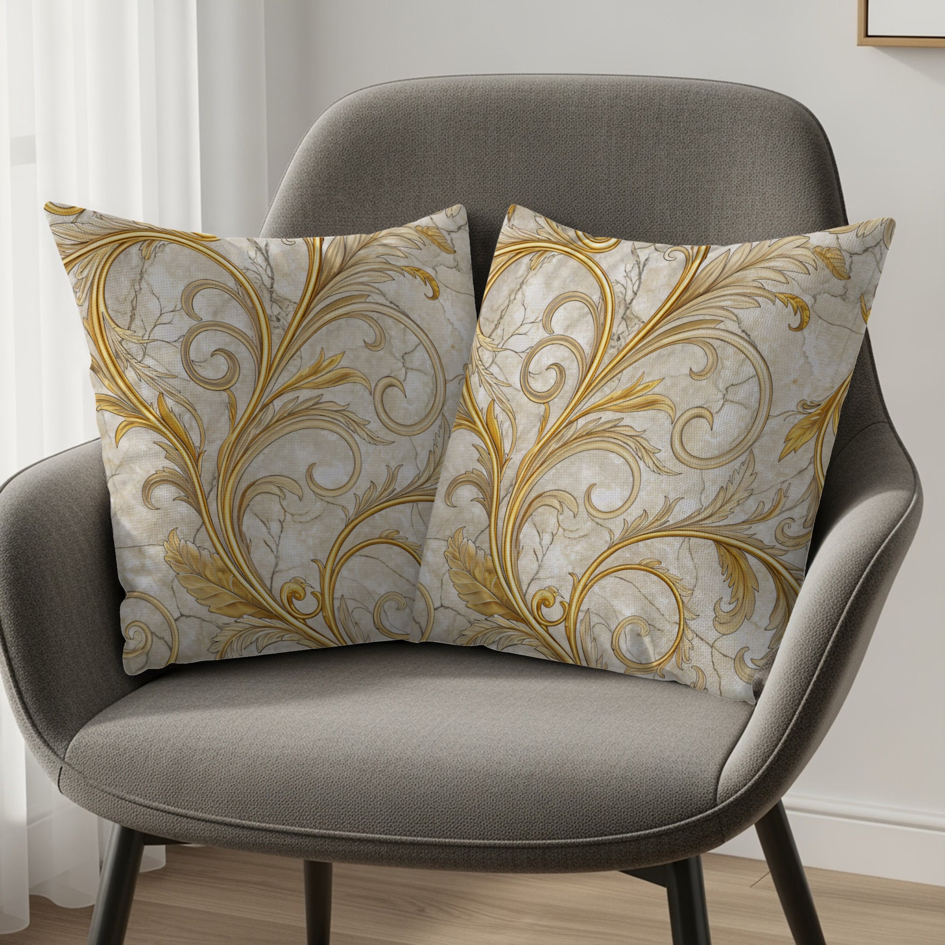 Elegant Decorative Throw Pillow Set for Home Decor