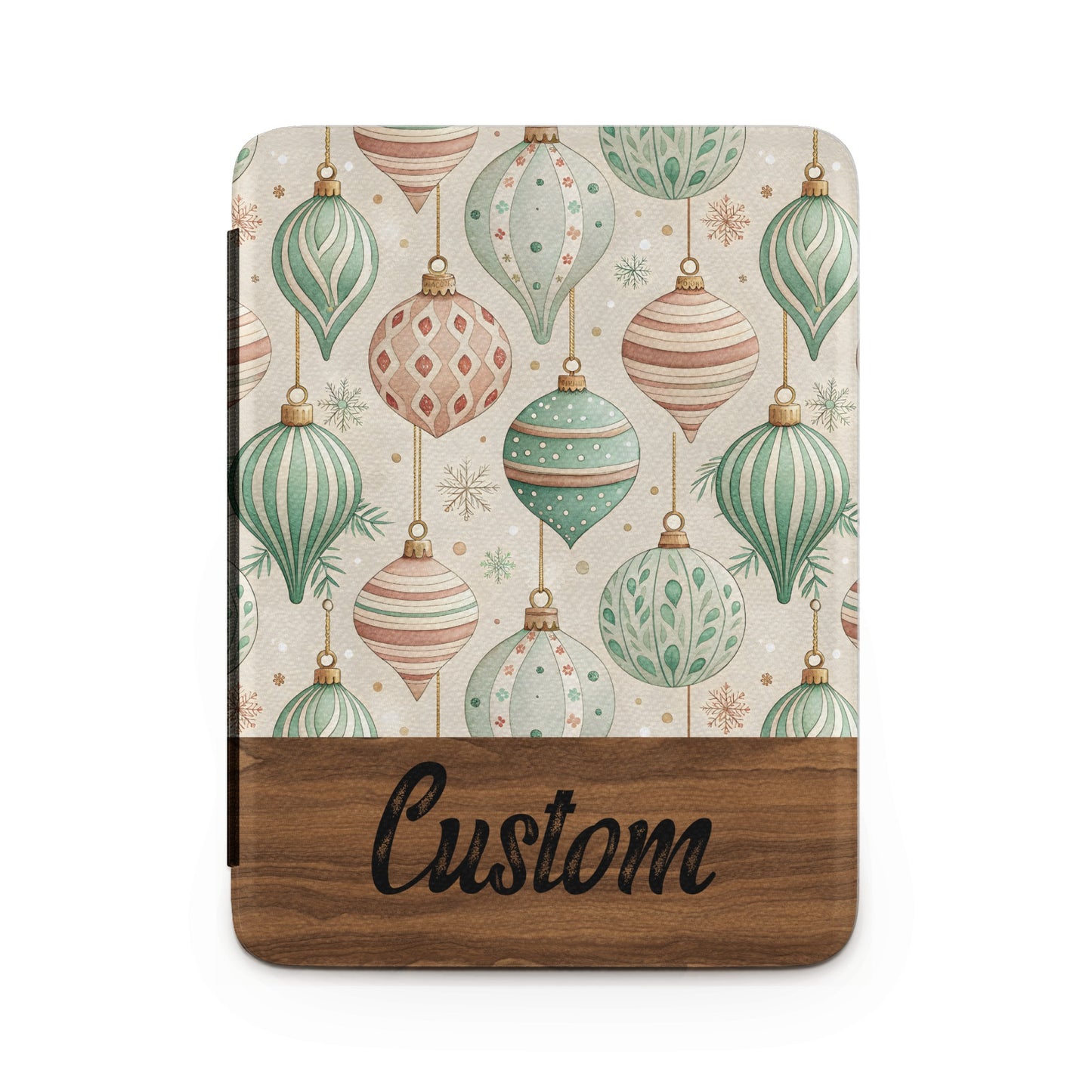 Custom Christmas Ornament Design Kindle Cover