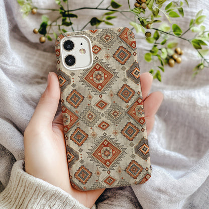 Vintage Ethnic Tile Pattern Phone Case