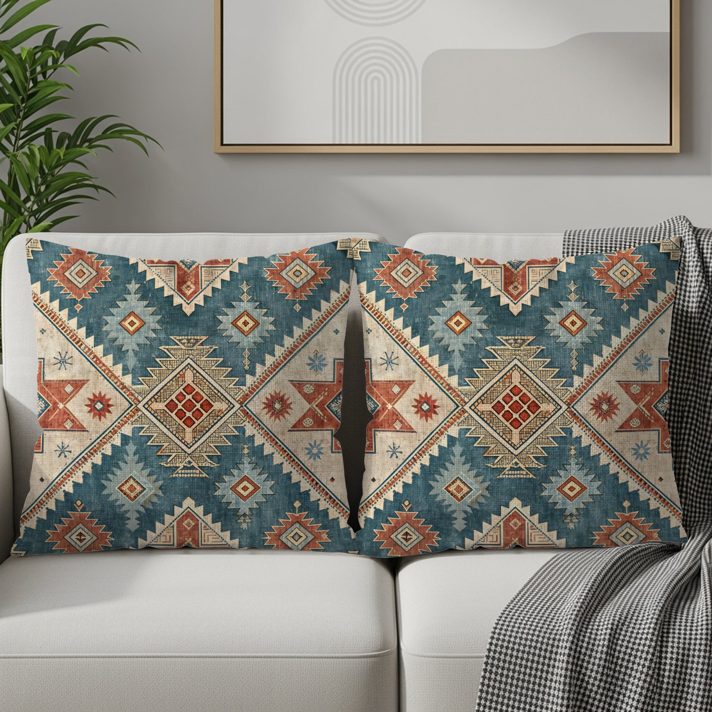Elegant Southwestern Style Pillow Covers for Home Decor