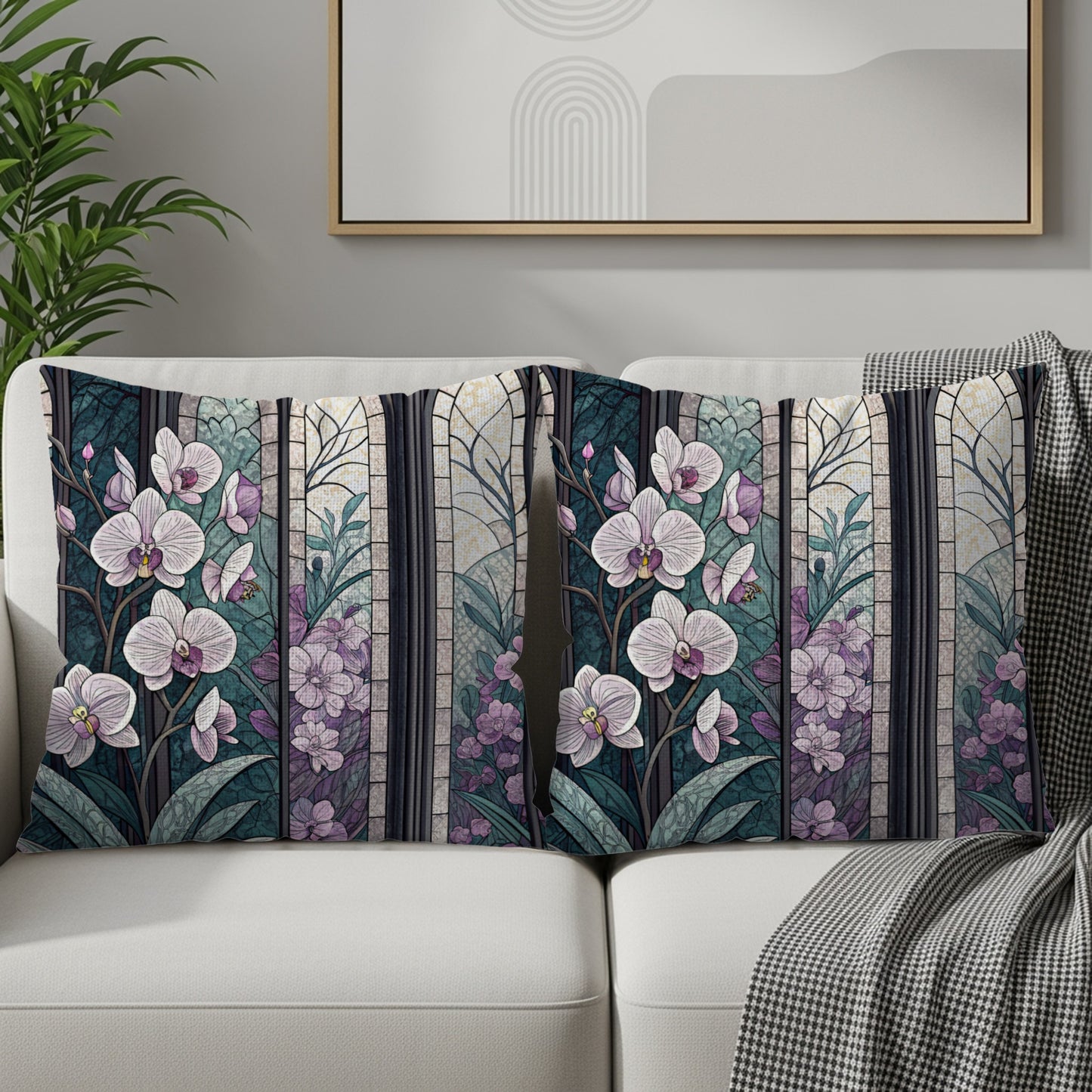 Elegant Floral Design Throw Pillows for Stylish Decor