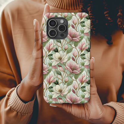 Elegant Floral Patterned Case for Smartphone Protection