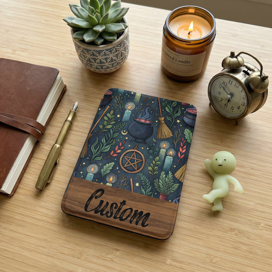Custom Witchcraft Themed Notebook for Daily Notes