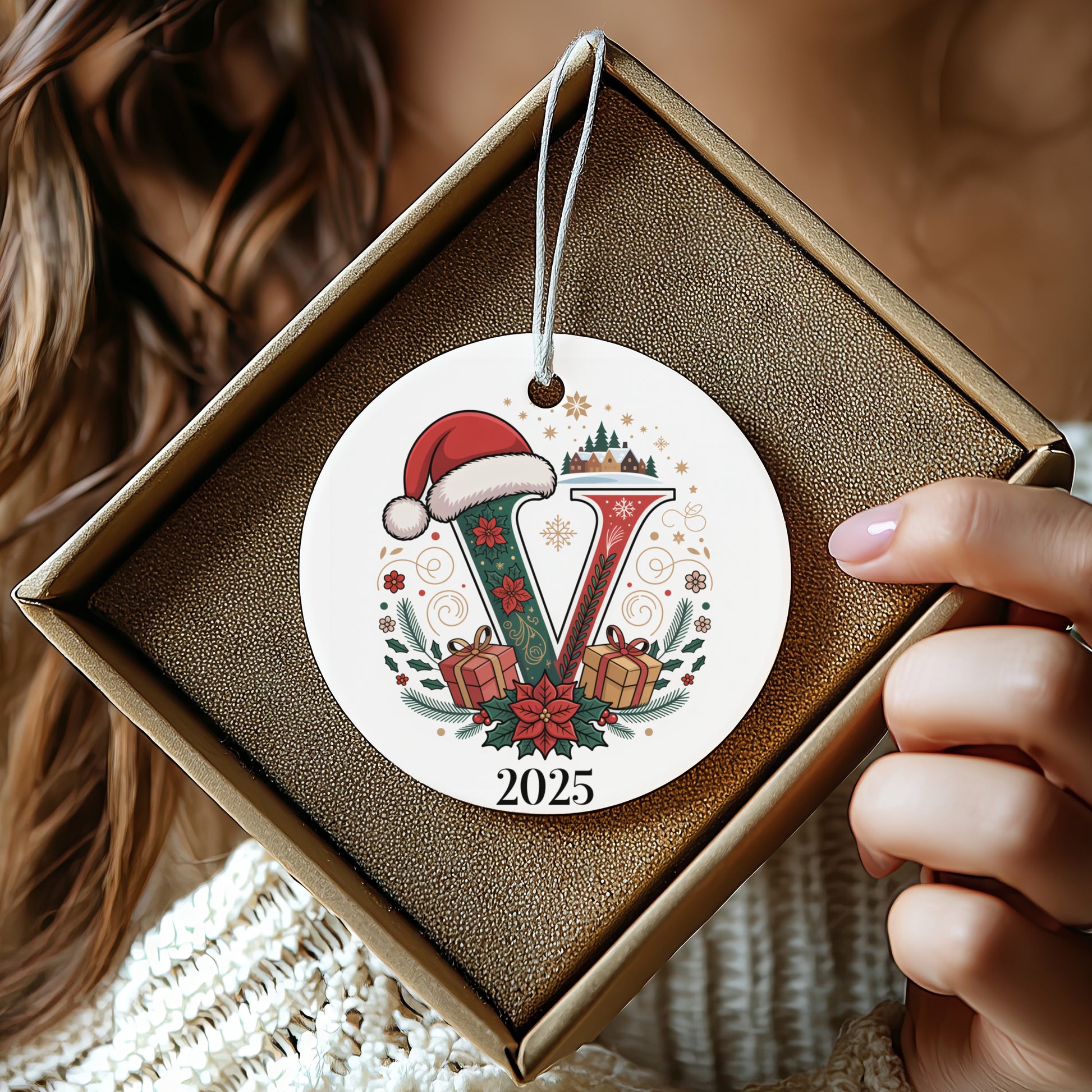 Personalized Holiday 2025 Ornament Christmas Decor product