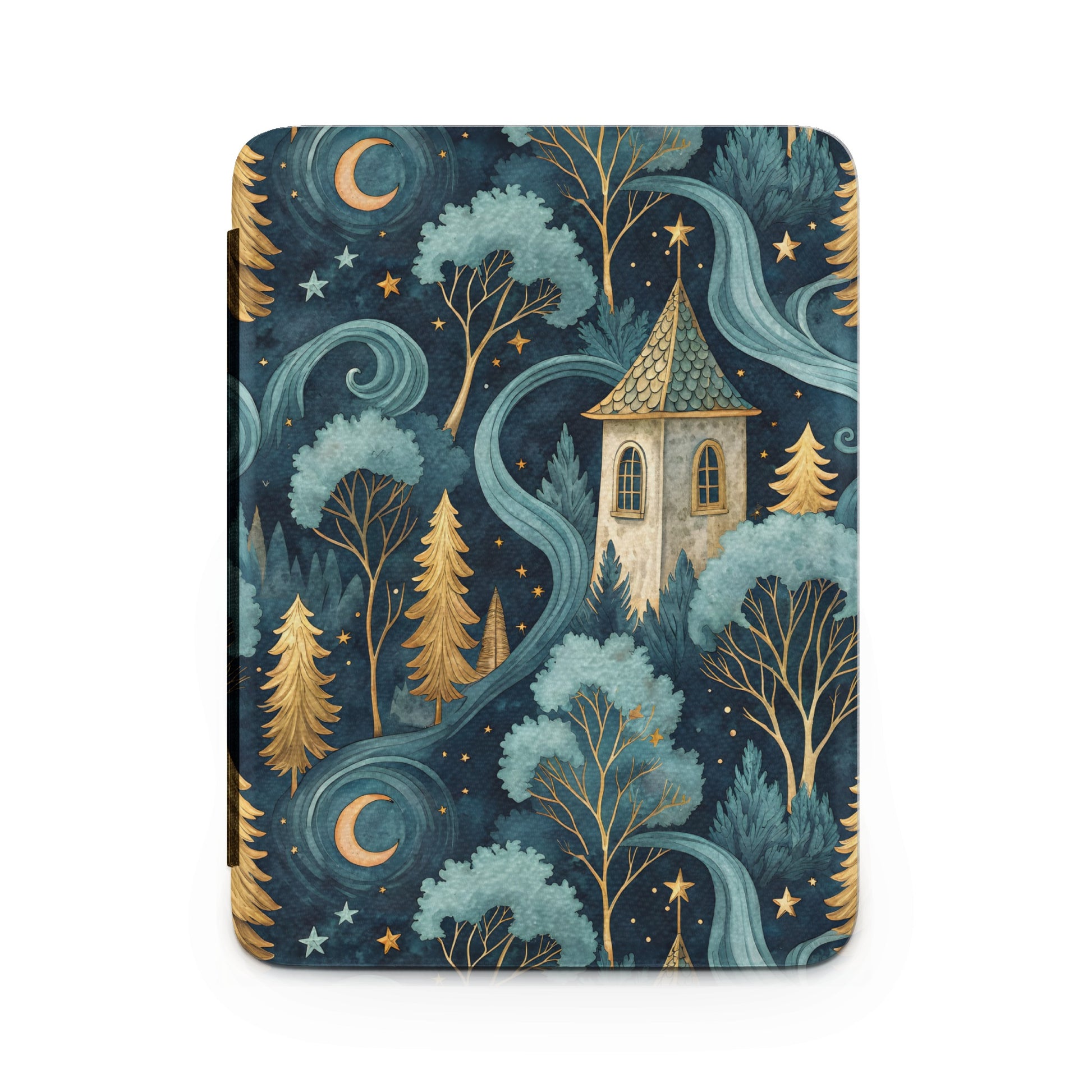 Enchanted Forest with Moon and Stars Designer Cover