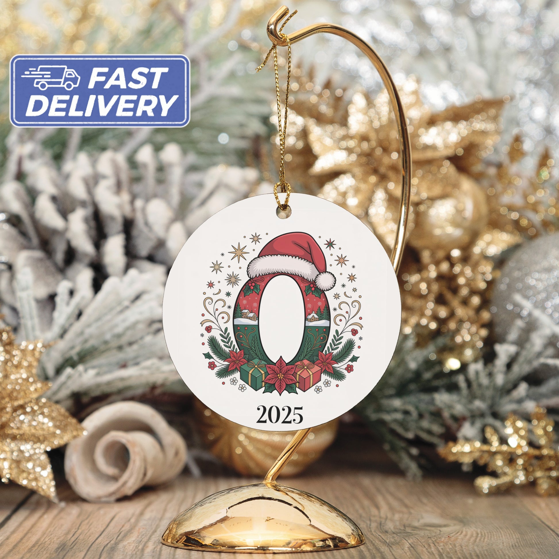 Festive Christmas 2025 Tree Decoration Hanging Ornament product