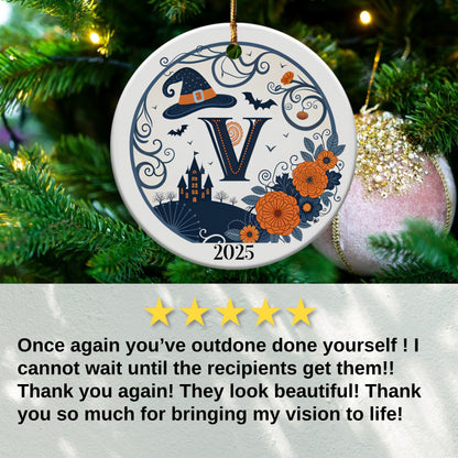Personalized Halloween 2025 Ornament product