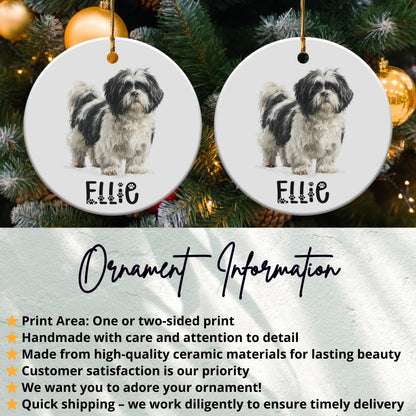 Personalized Custom Dog Photo Ornament product type