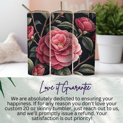 Pink Petal Power A Floral Fantasy Design Tumblers - Walk Greener
