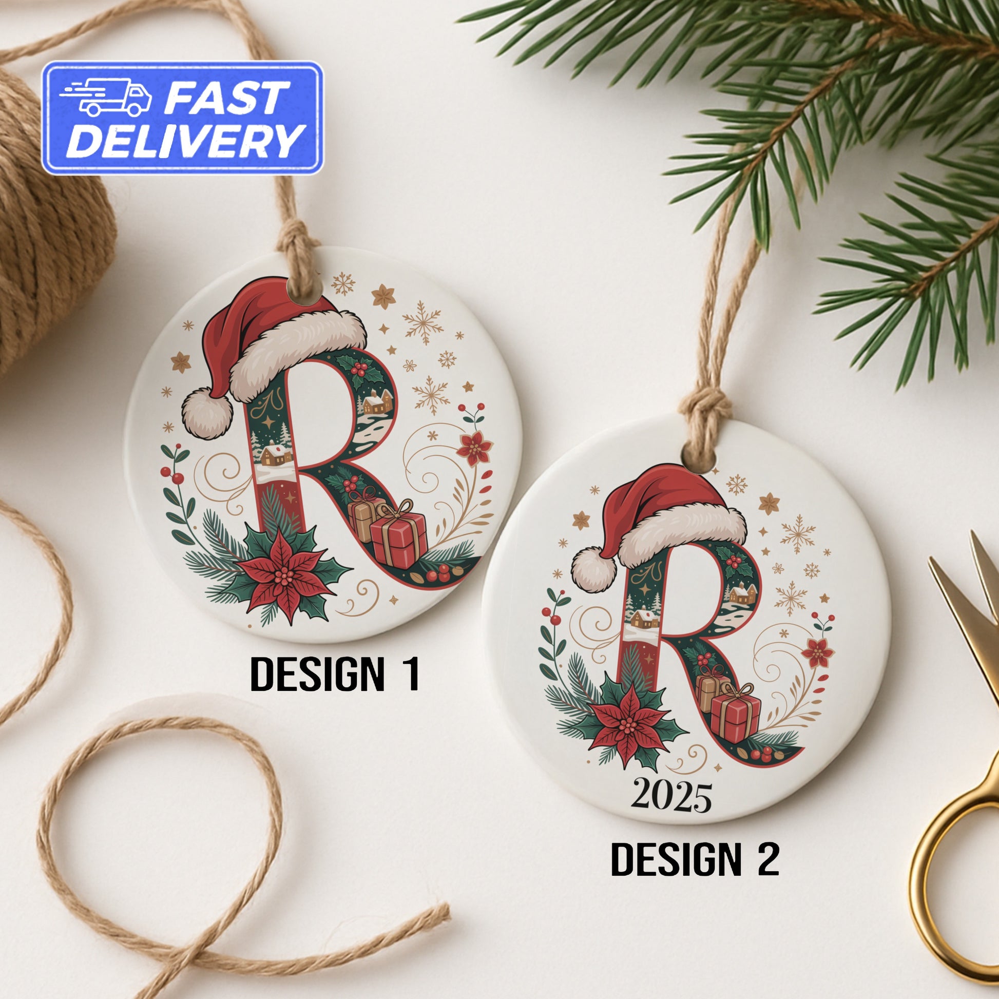 Personalized Christmas Ornament R Design product