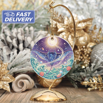 Enchanting Night Sky And Ocean Scene Hanging product type