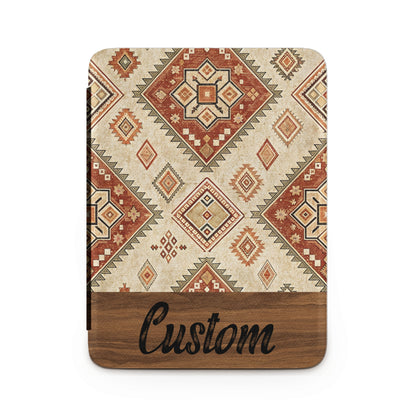 Custom Printed Ethnic Geometric Patterned Notebook