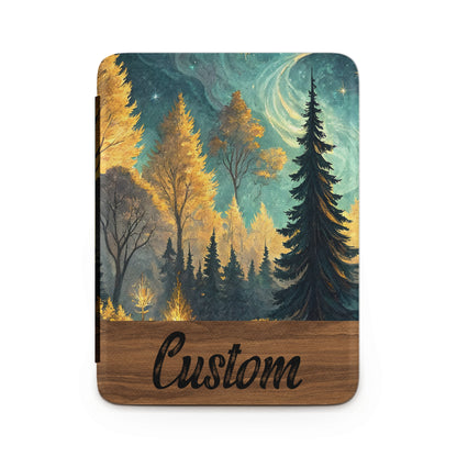 Custom Forest Scene with Stars Illustration Cover