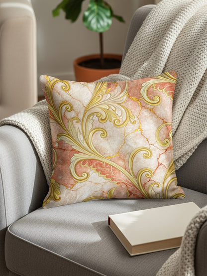 Elegant Baroque Style Decorative Throw Pillow