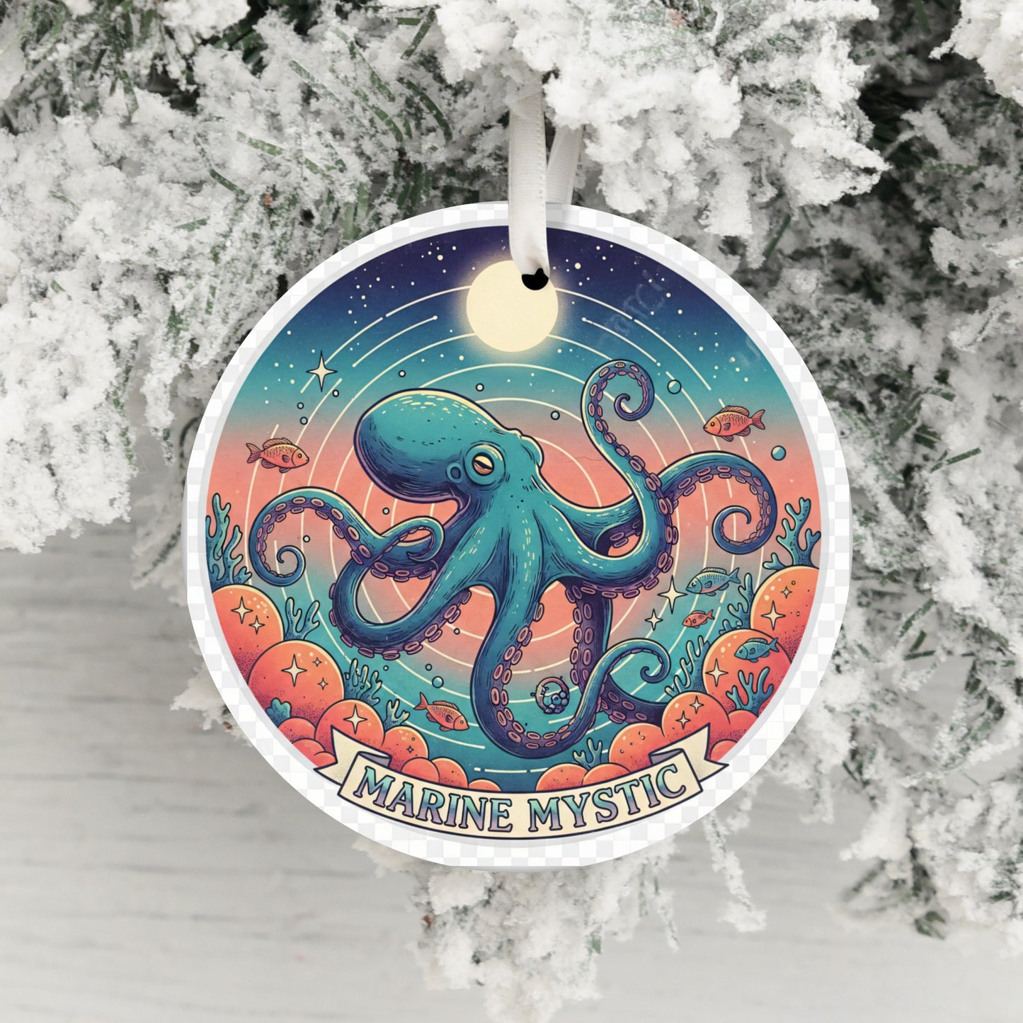 Marine Mystic Octopus Hanging Ornament product type