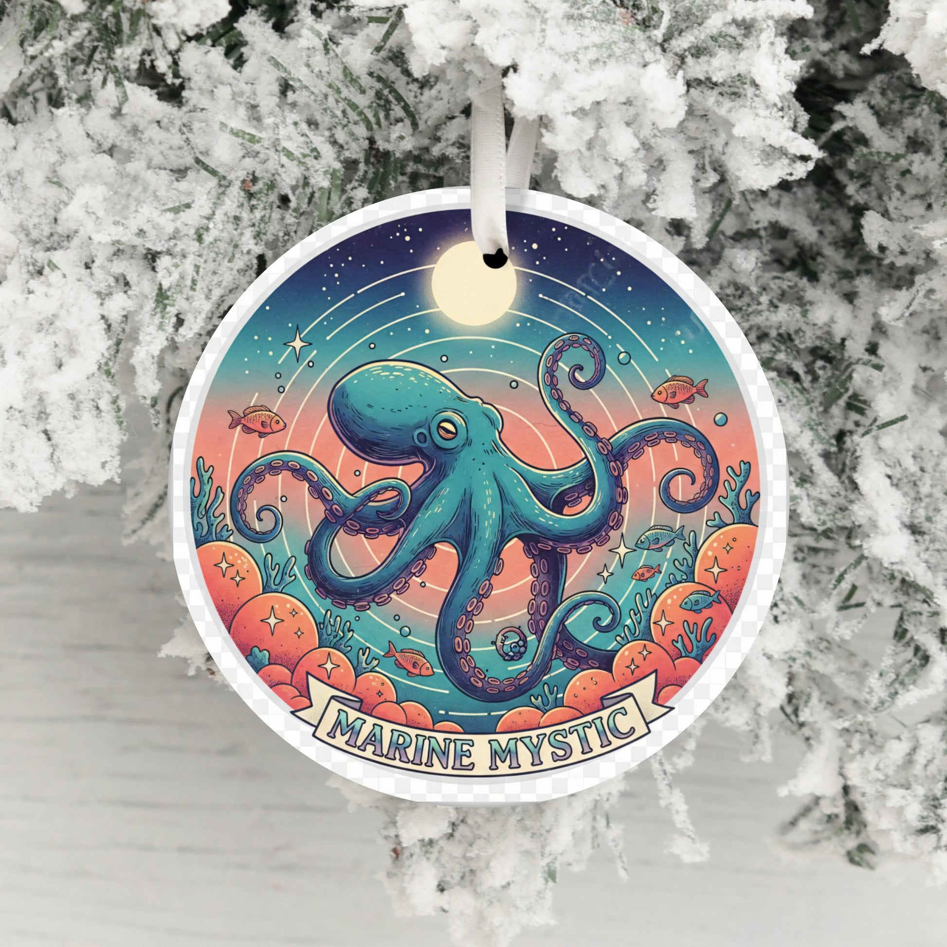 Marine Mystic Octopus Hanging Ornament product type