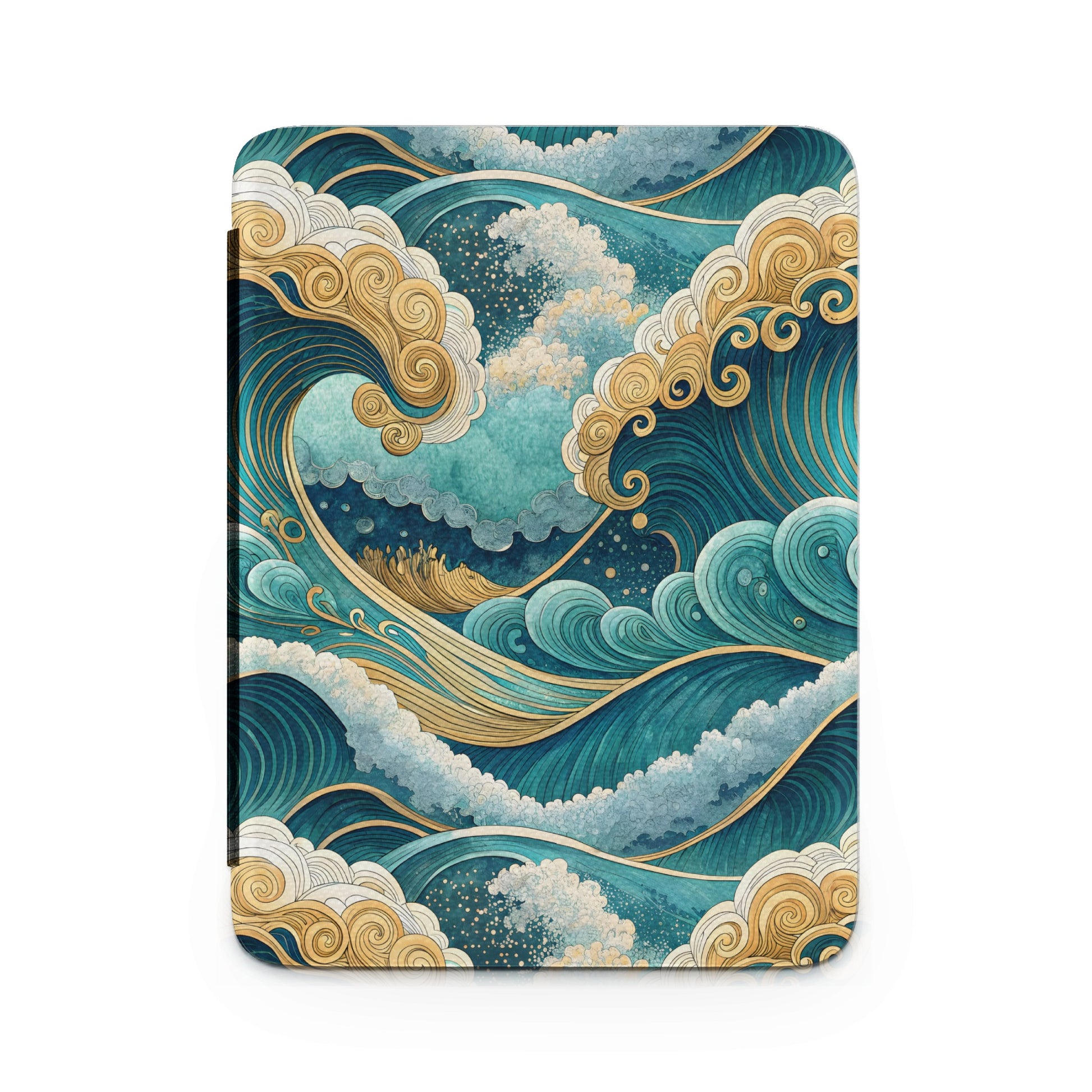 Ocean Waves and Clouds Design Artwork Print
