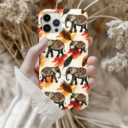 Decorative Elephant Design Artistic iPhone Case