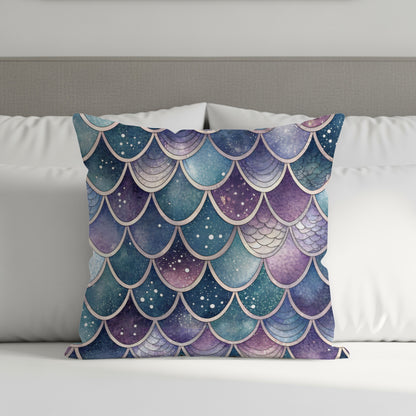 Oceanic Scales Pattern Decorative Pillow Product