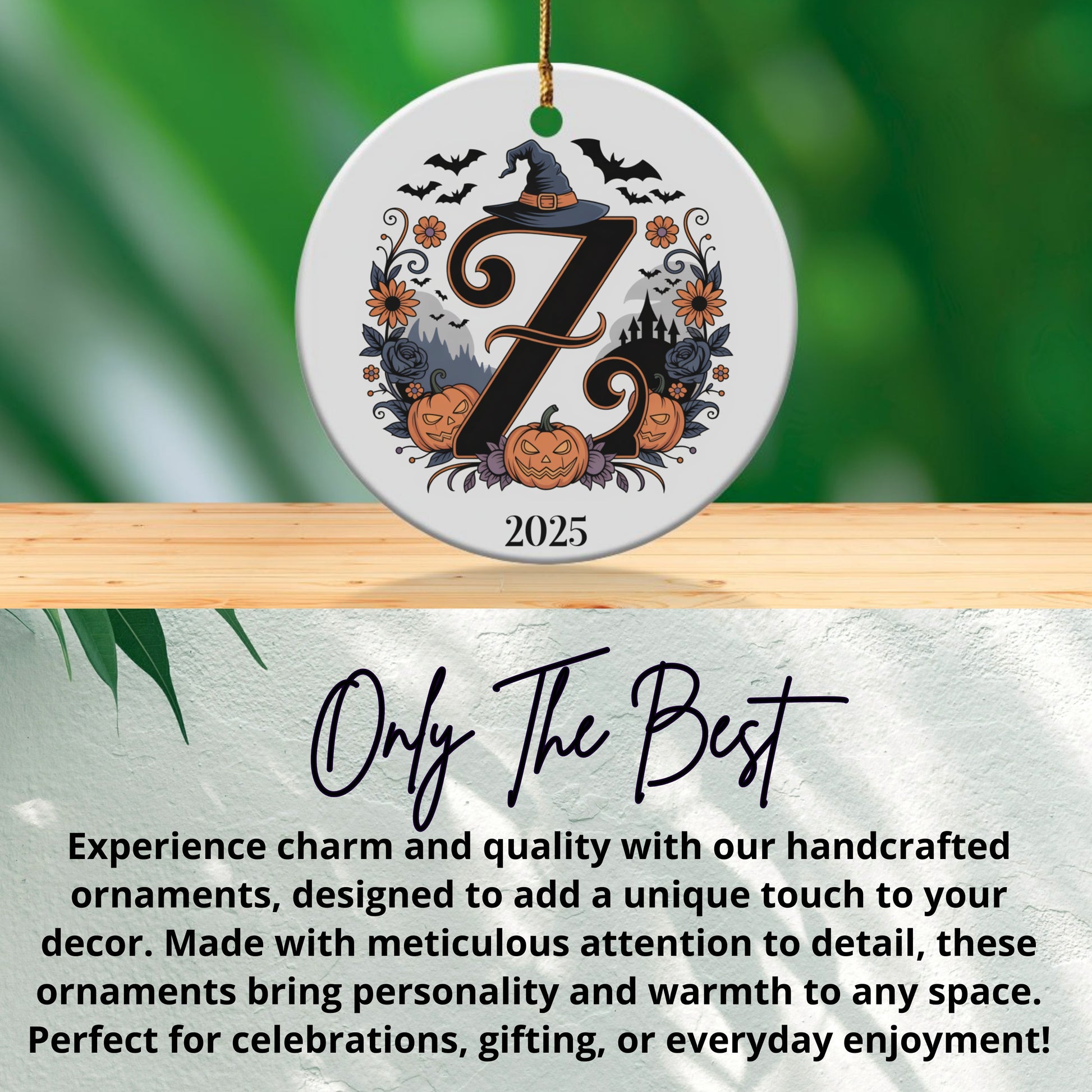 Unique Witchy 2025 Halloween Ornament Product