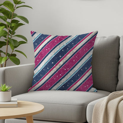 Colorful Striped Cushion Cover for Home Decor