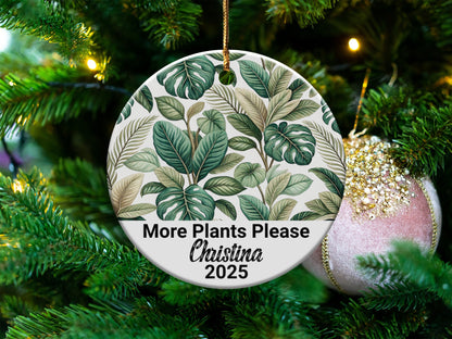 More Plants Please Christina 2025 Ornament product