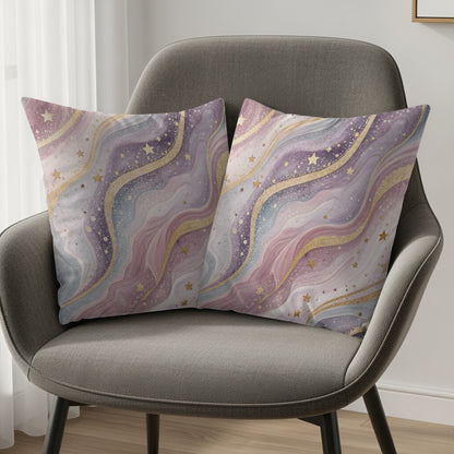 Colorful Celestial Stars Decorative Cushion Cover Set