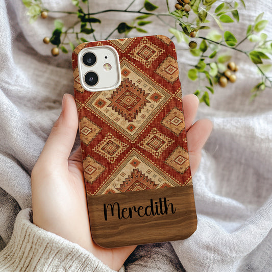 Personalized Tribal Pattern Meredith Phone Case