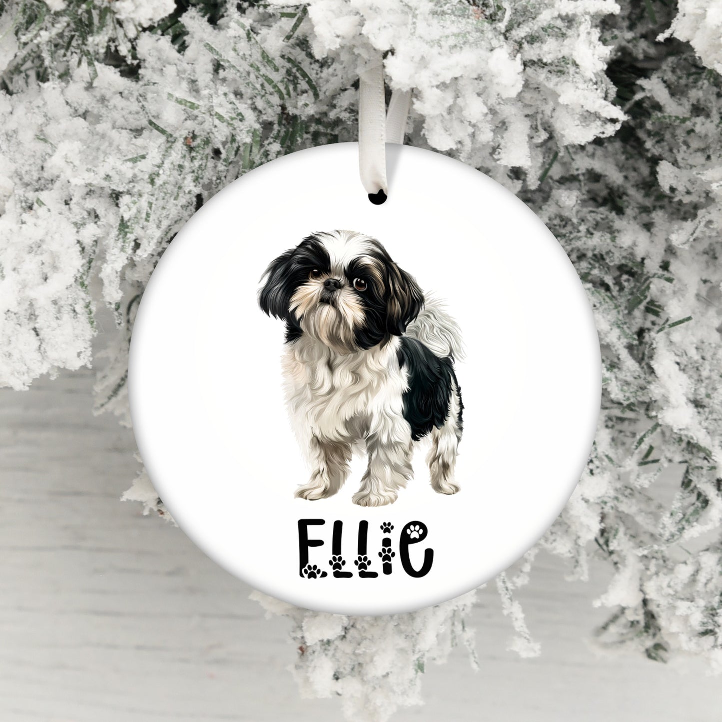 Christmas Decor Ornament featuring Dog Product