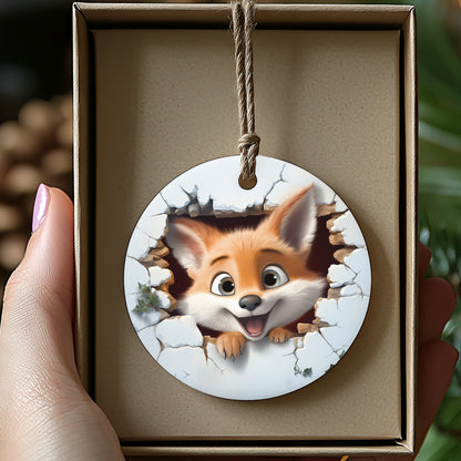 Cute Playful Fox Hanging Decoration product
