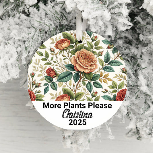 More Plants Please Christina 2025 Ornament product