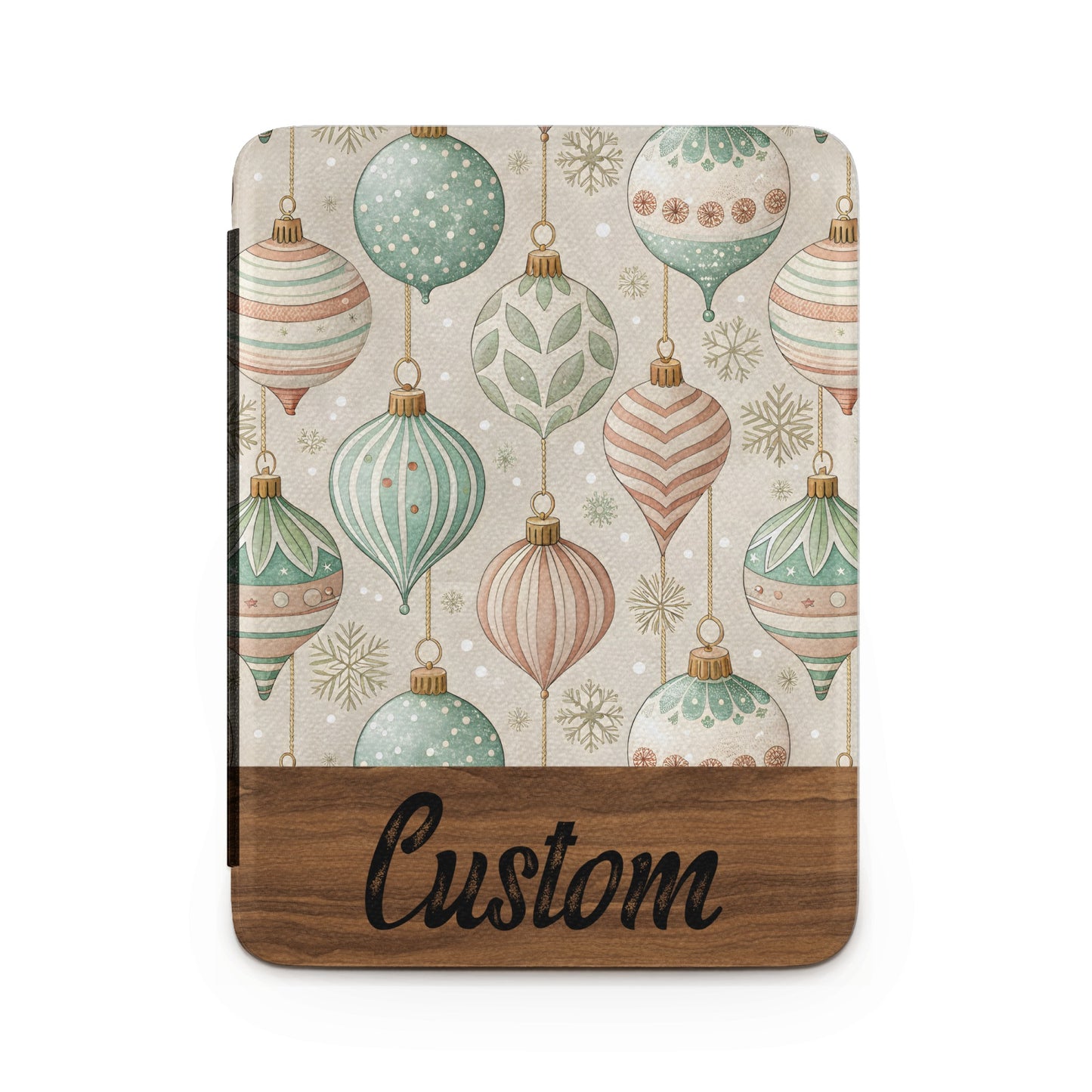 Custom Holiday Ornament Design Hardcover Case