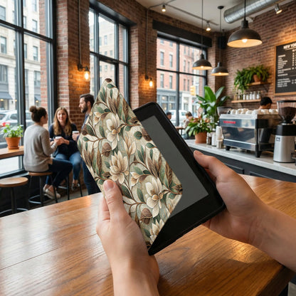 Floral Patterned Protective Cover for Digital Devices