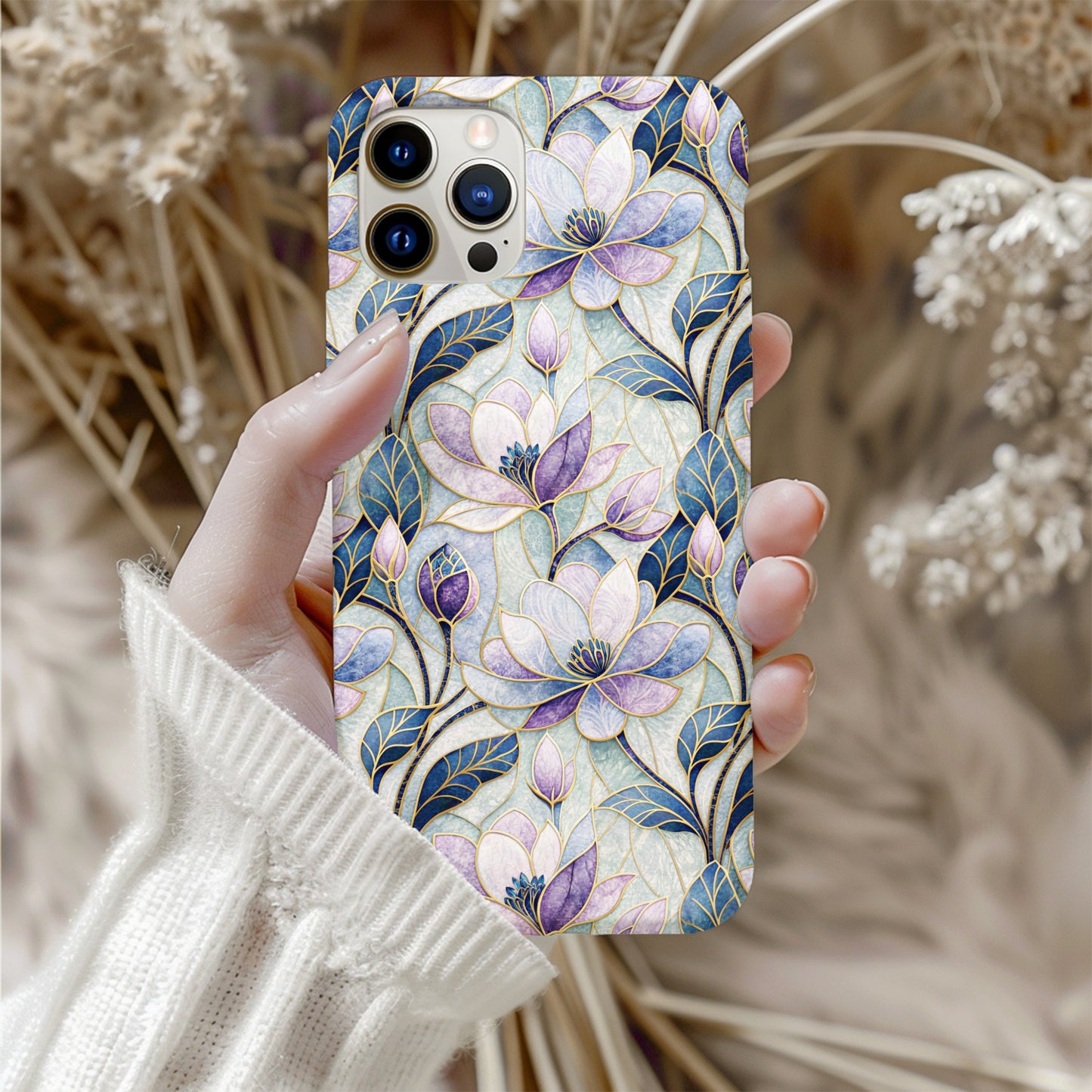 Elegant Floral Patterned Phone Case for Stylish Protection