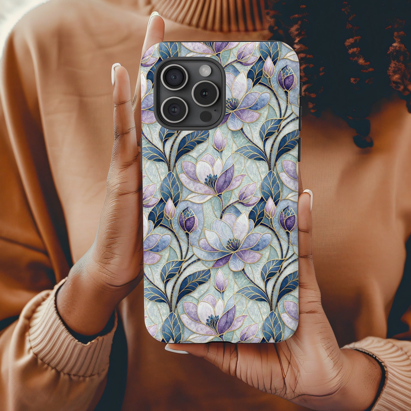 Elegant Floral Design Phone Case for Stylish Protection