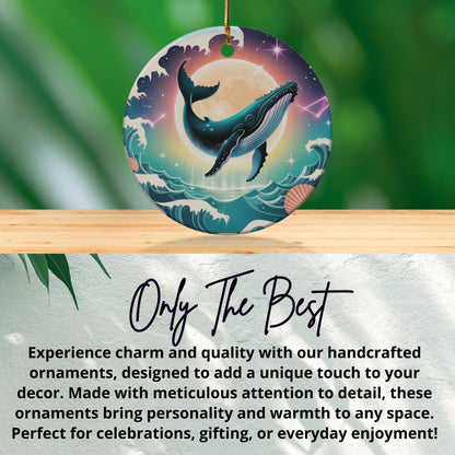 Handcrafted Whale Ornament Perfect Decor Product