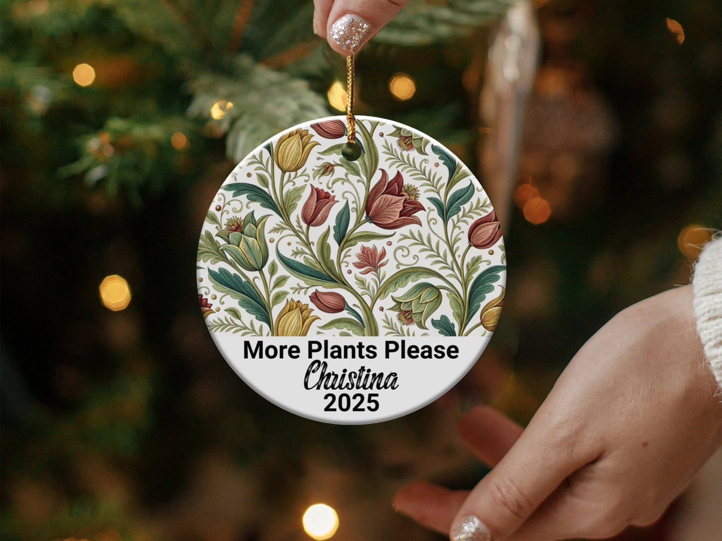 More Plants Please Christina 2025 ornament product type
