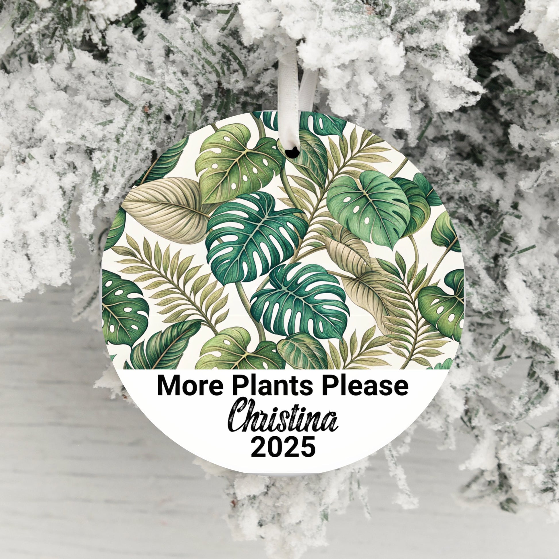 More Plants Please Christmas Ornament Holiday product