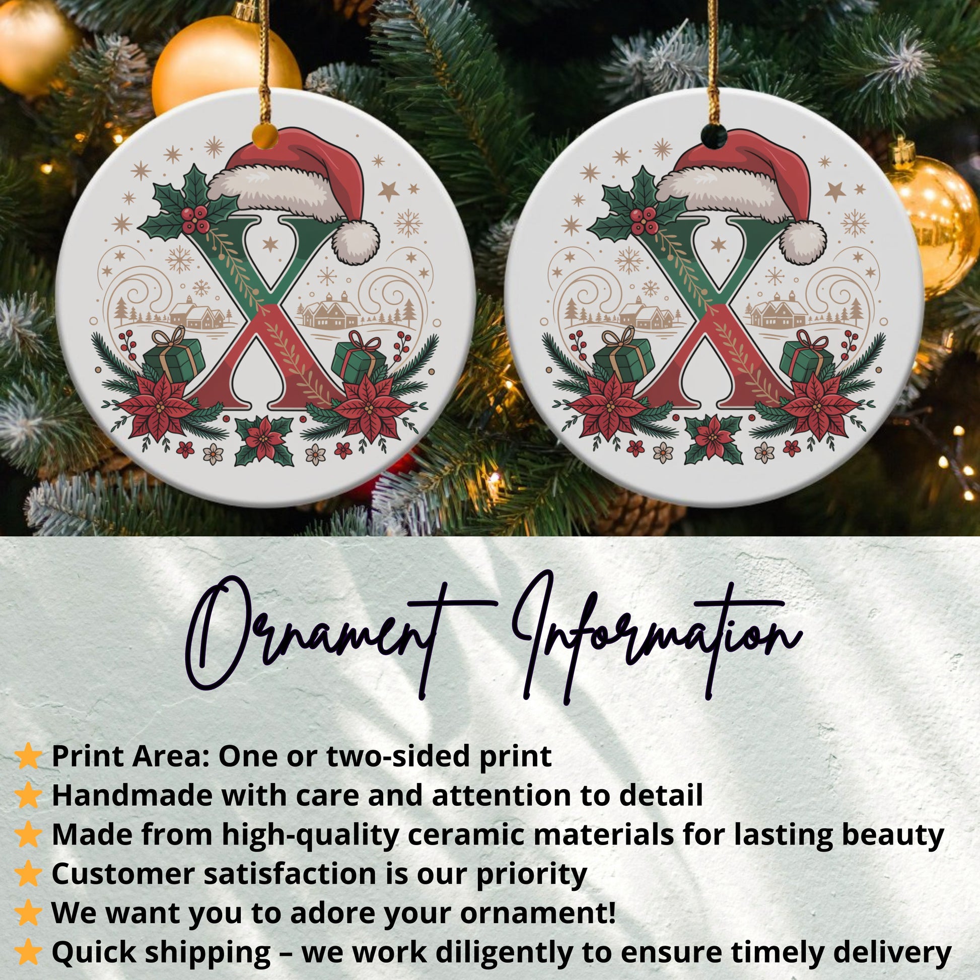 Christmas Themed Decorative Hanging Ornament product
