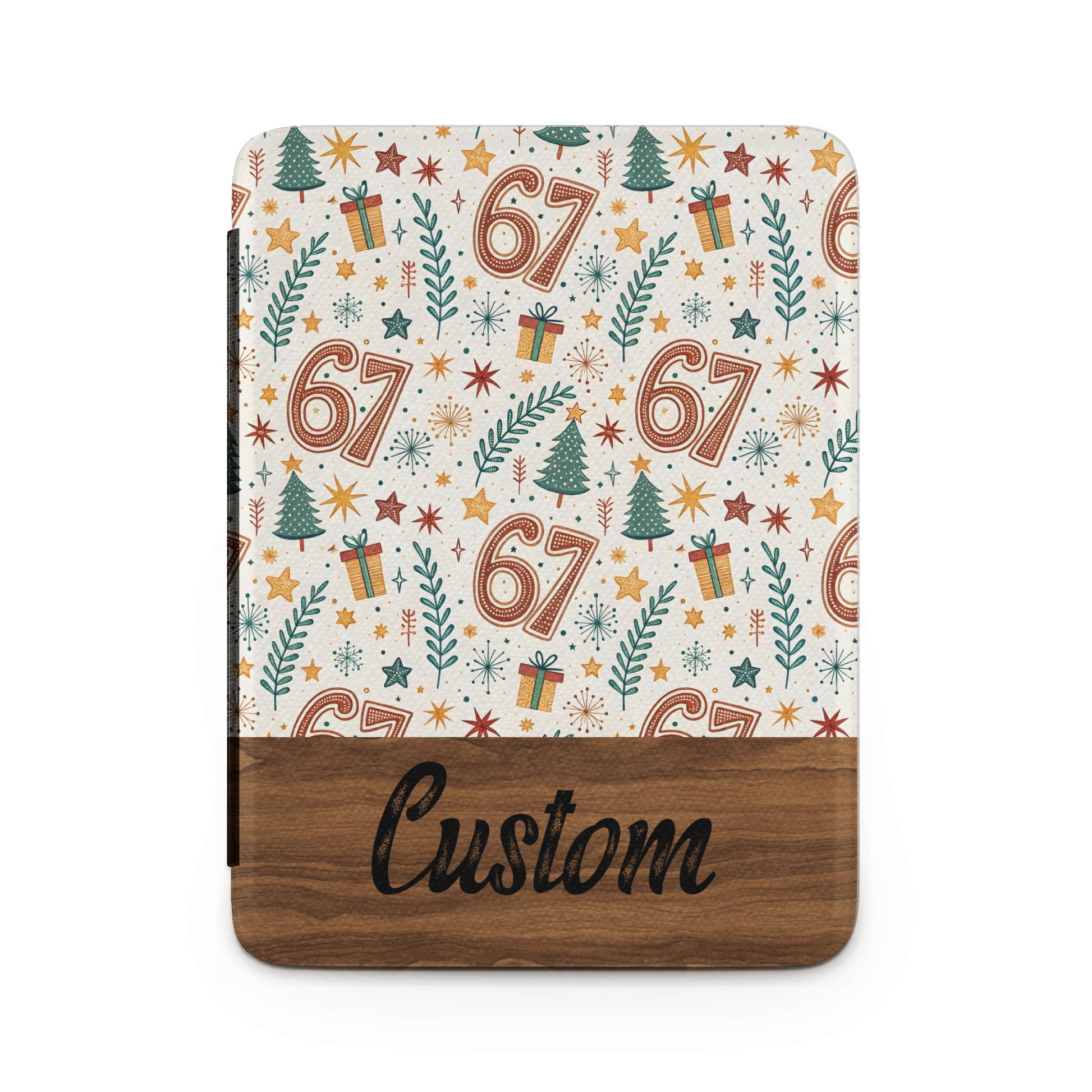 Custom Creative 67 Pattern Design with Christmas Theme